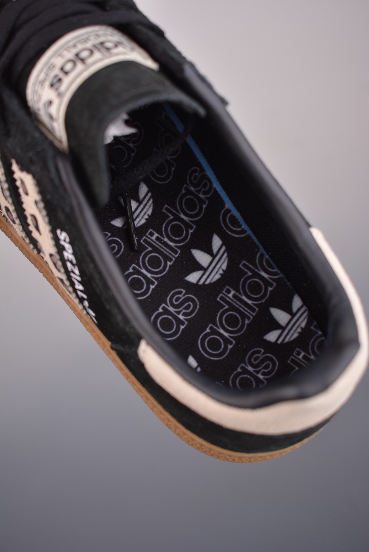 Adidas Originals Handball SPZL Black Khaki Leopard Print JH9092