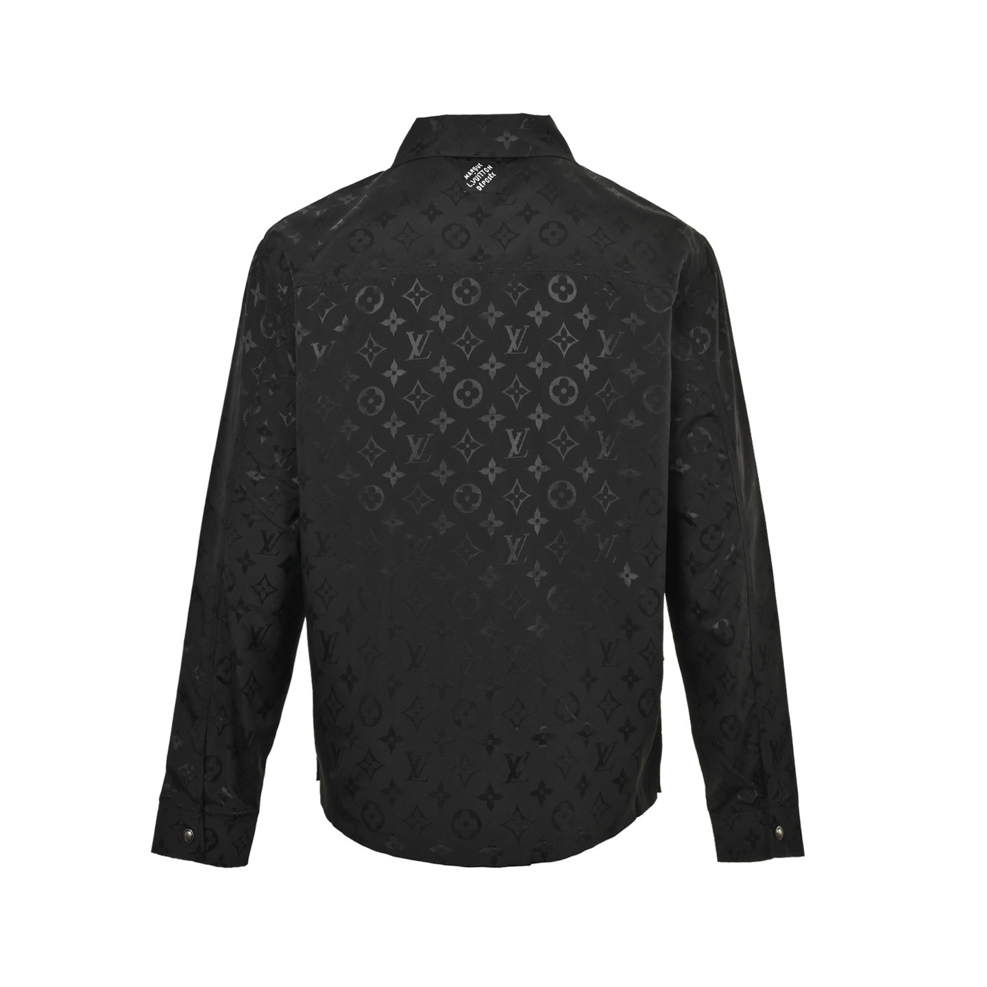 Louis Vuitton 25Fw monogram jacquard diamond shirt jacket