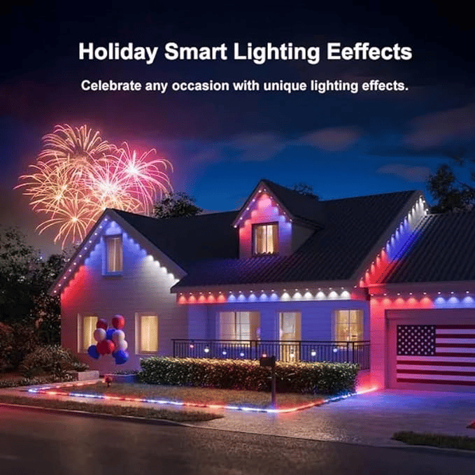 🔥LAST DAY 49% OFF 🔥2024 Outdoor Waterproof WiFi Bluetooth Smart Led Strip Light💡
