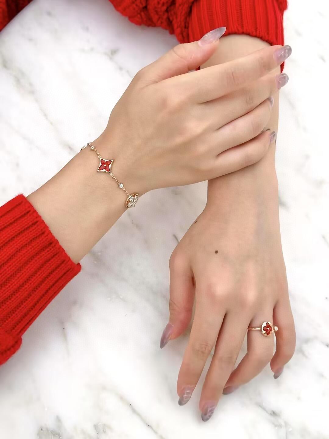 Louis Vuitton Four Flower Bracelet