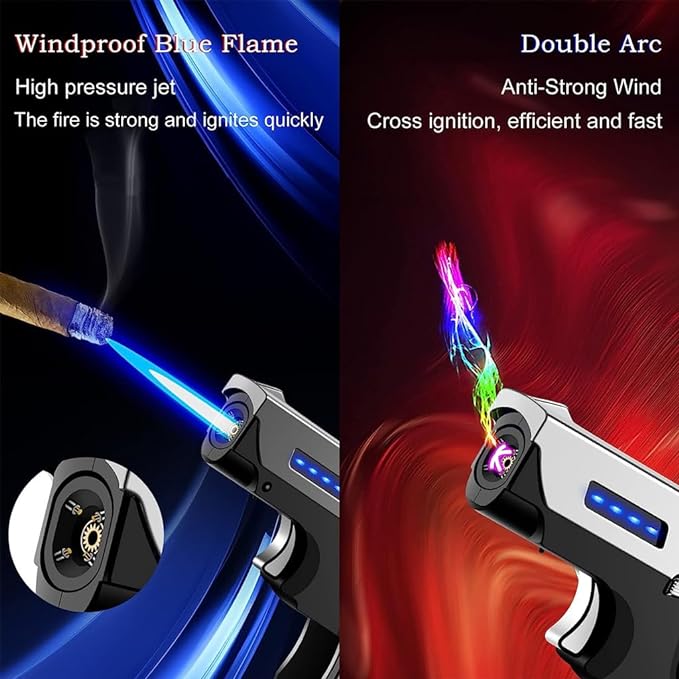 Foldable 2 in 1 Gun Lighter