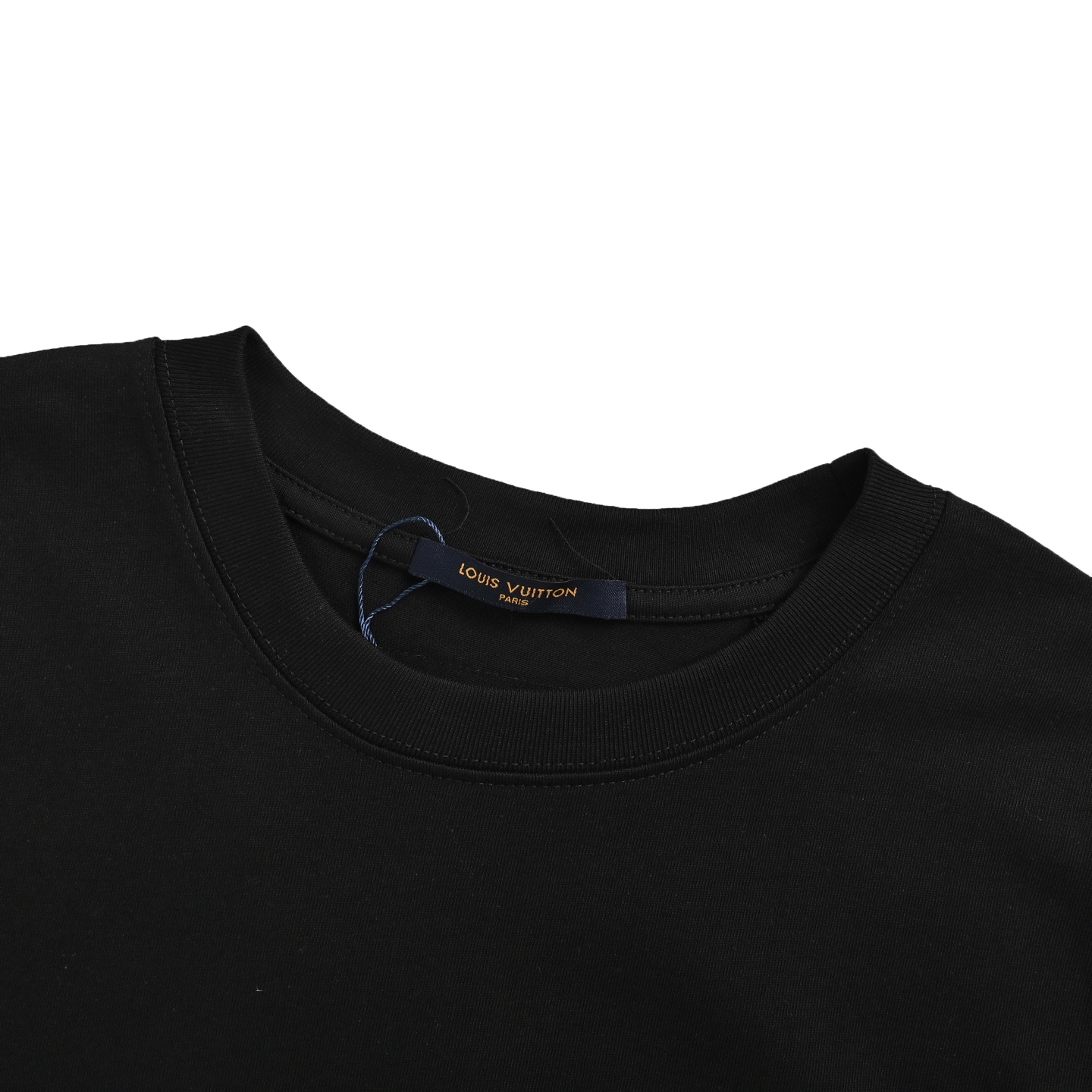 Louis Vuitton 25ss flocked monogram patch short sleeve
