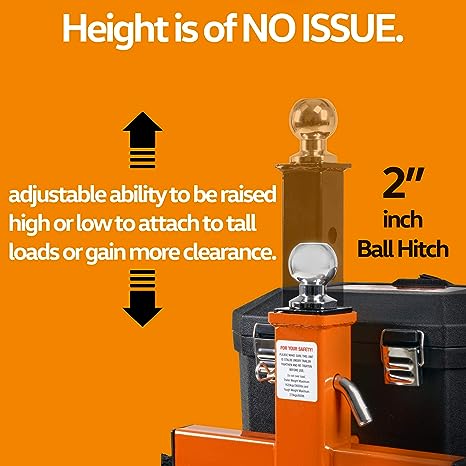 🔥🔥HOT SALE 2800LB 24V 800W Commercial Electric Power Trailer Dolly