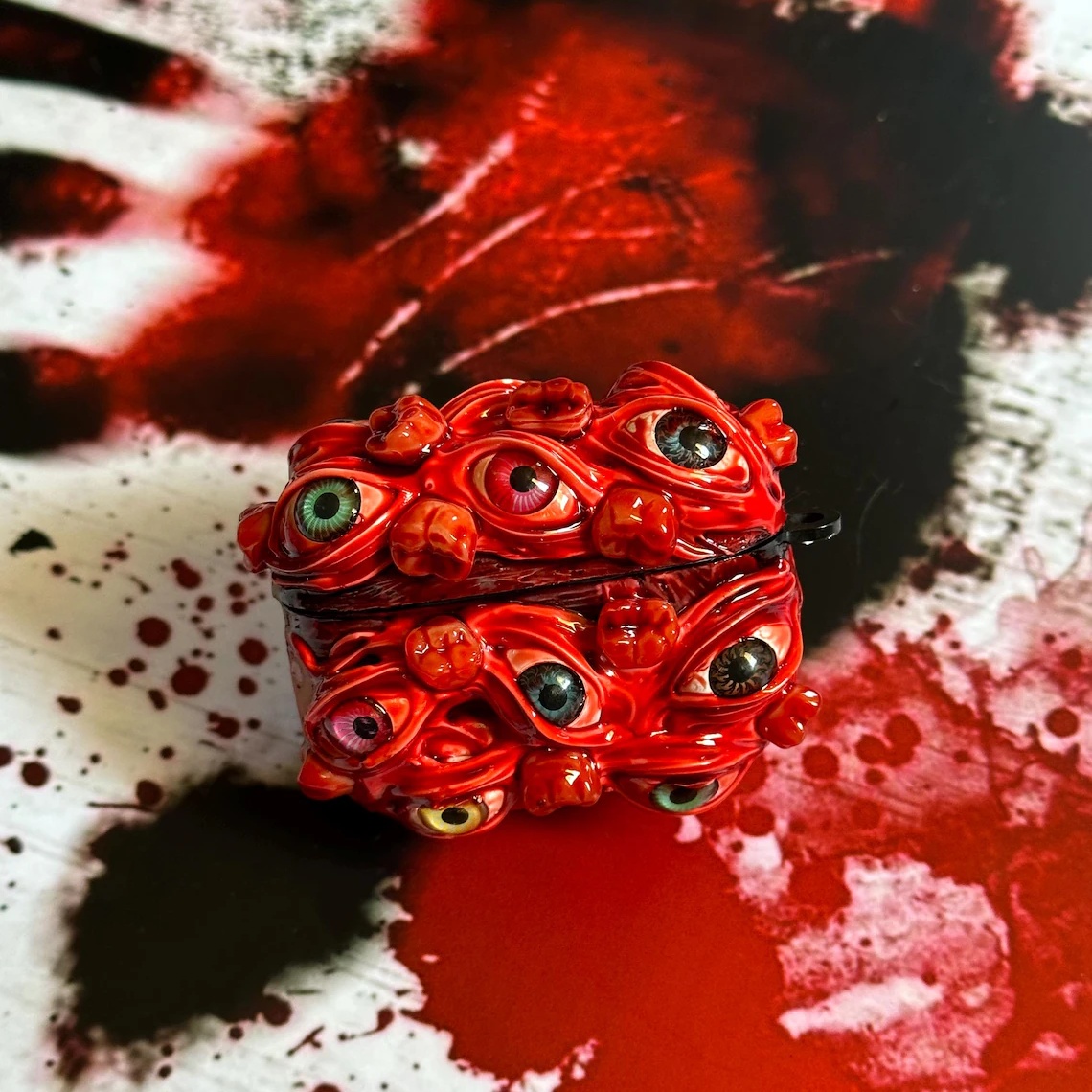 Blood Eyeballs AirPods Case