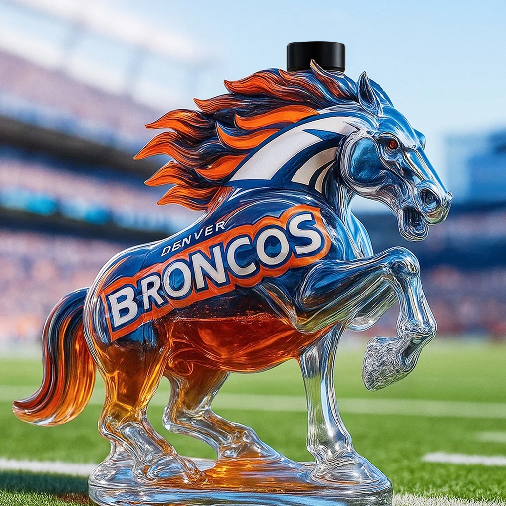 Denver Broncos Limited Edition Whisky Bottle