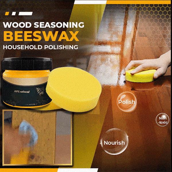 (🔥Last Day Promotion-SAVE 50% OFF)-Wood Seasoning Beeswax Limited Time Sale-BUY 3 GET 3 FREE & FREE SHIPPING