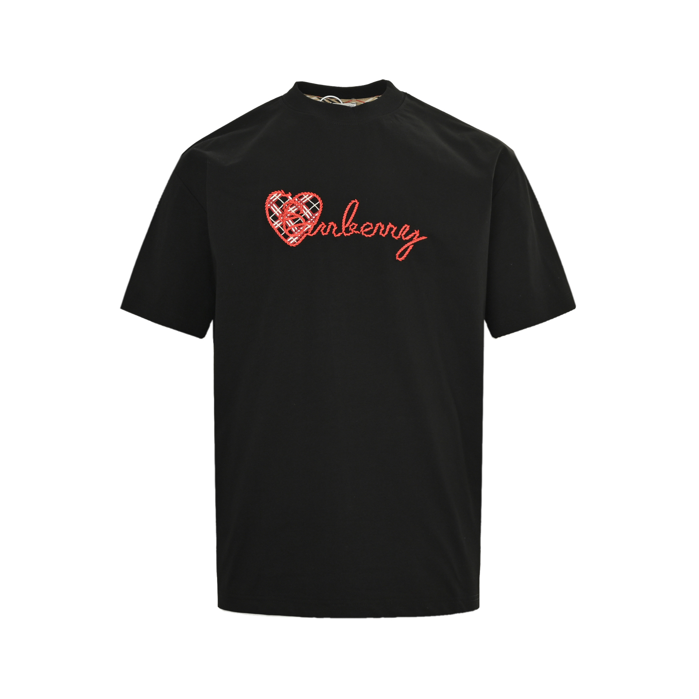 Burberry 25ss Valentine's Day limited edition heart embroidered short sleeves