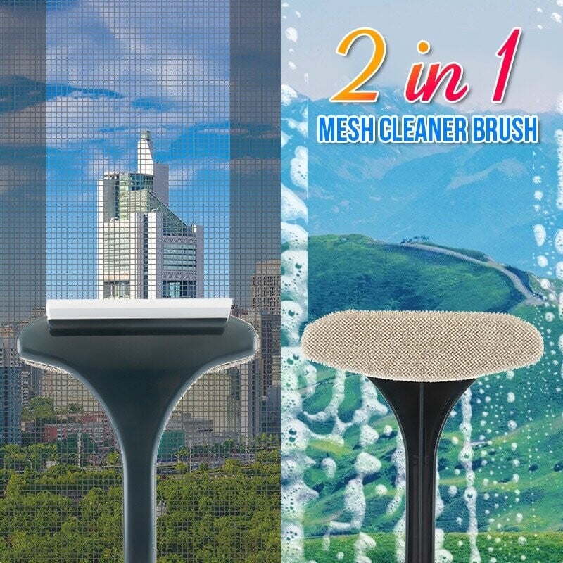 (Spring Promotion- SAVE 48% OFF)2 in 1 Mesh Cleaner Brush