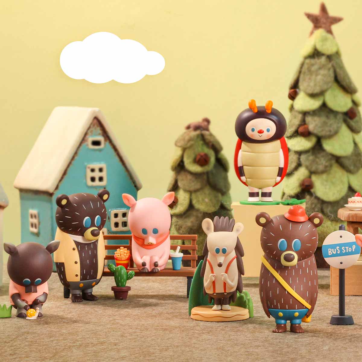 POP MART Green Cow Garden When One Was Little Series [1 Blind Box]