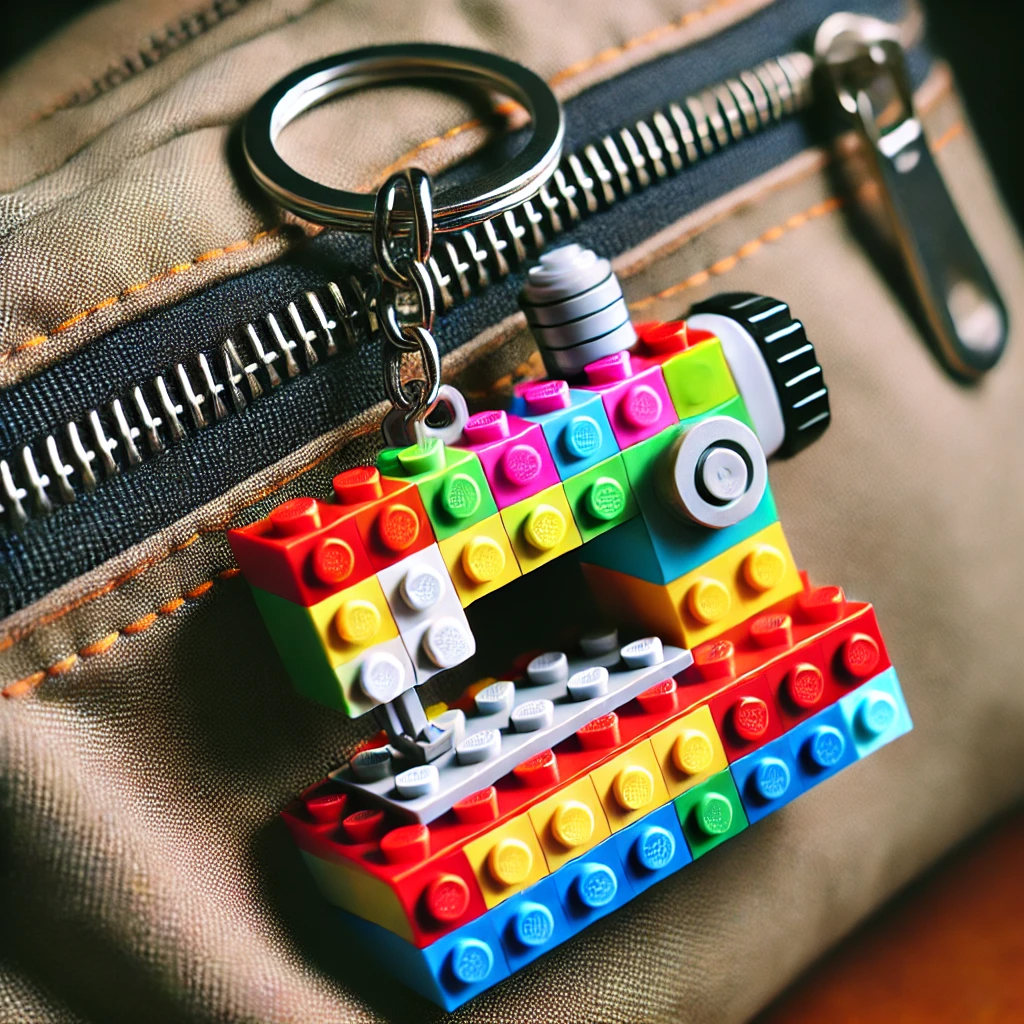 Sewing Machine Keychain
