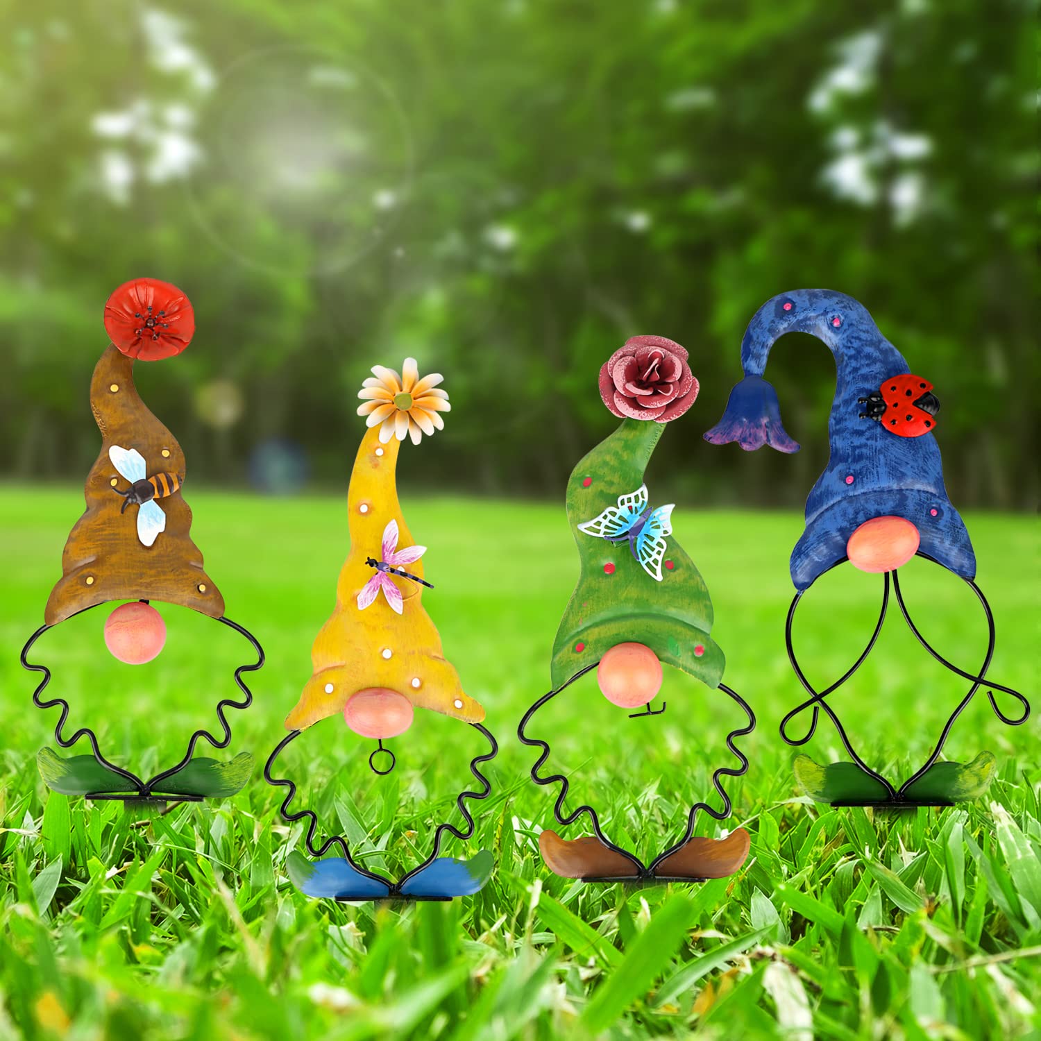 🔥Last Day 50% OFF🔥Art Elf Garden Gnomes Decorations for Yard Decorative Stake