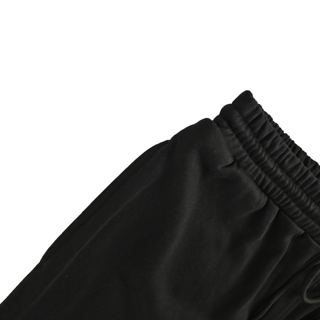 Loewe logo pocket colorblock logo embroidered casual trousers
