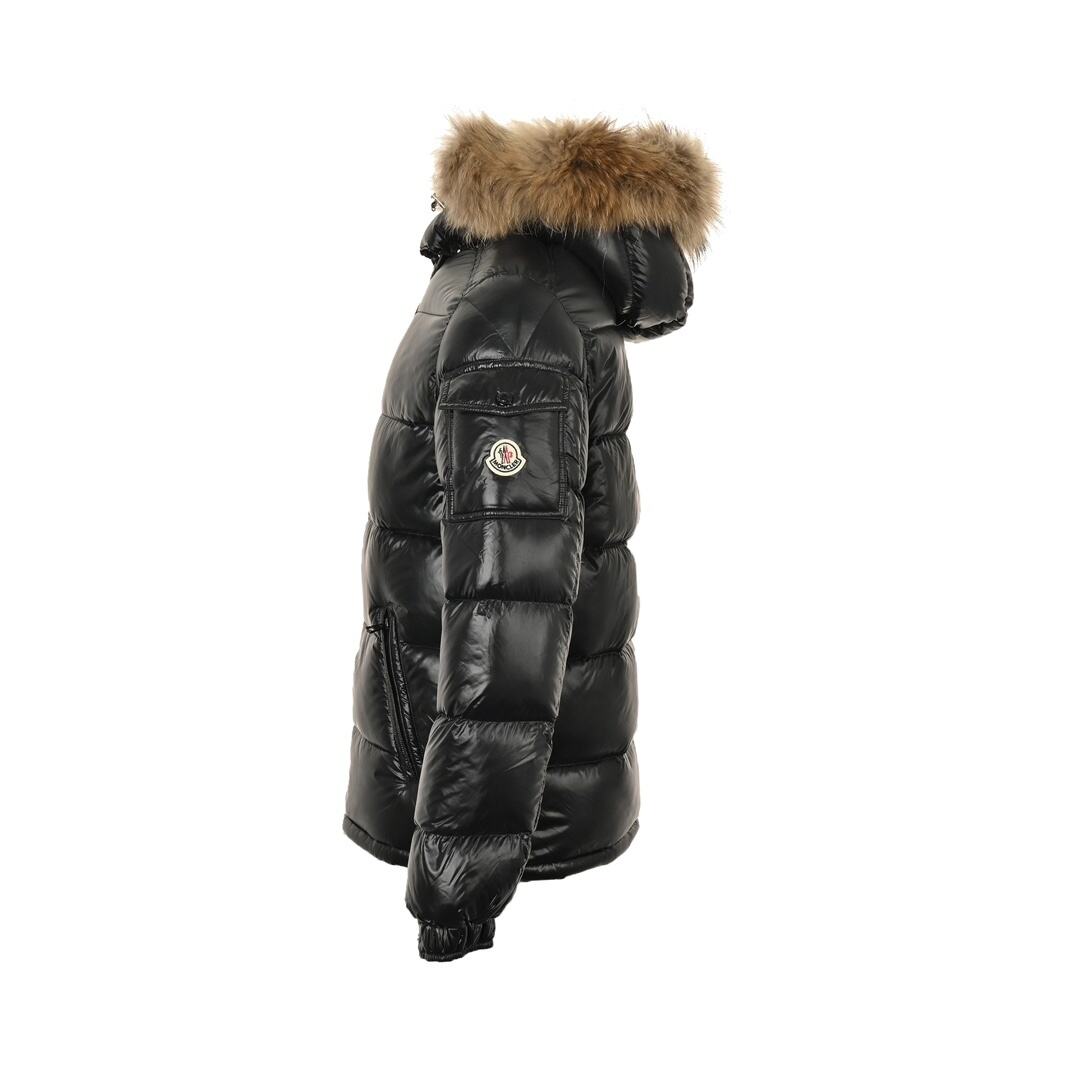 Moncler MAYAFUR Maya fur collar hooded down jacket