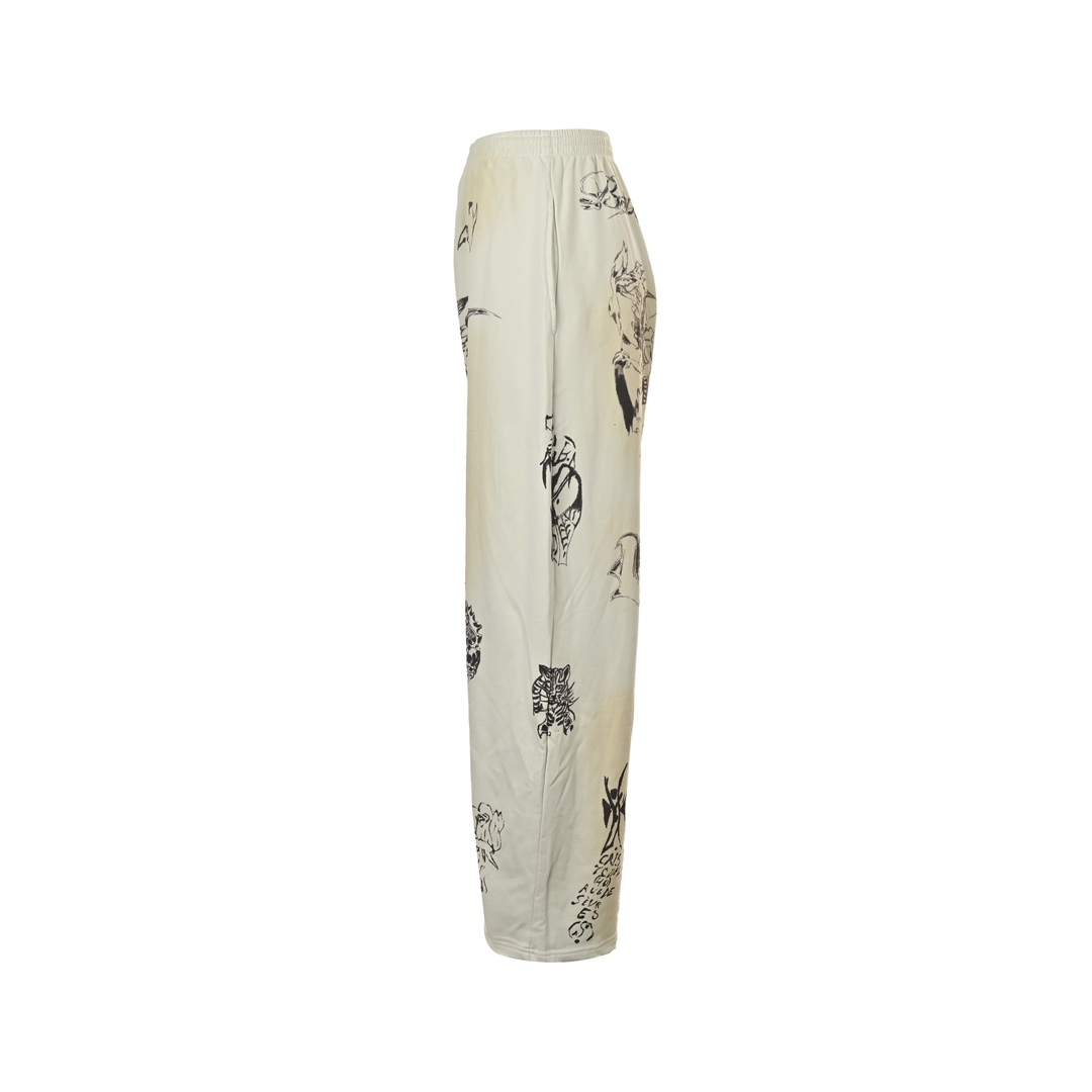Balenciaga 24Fw graffiti trousers