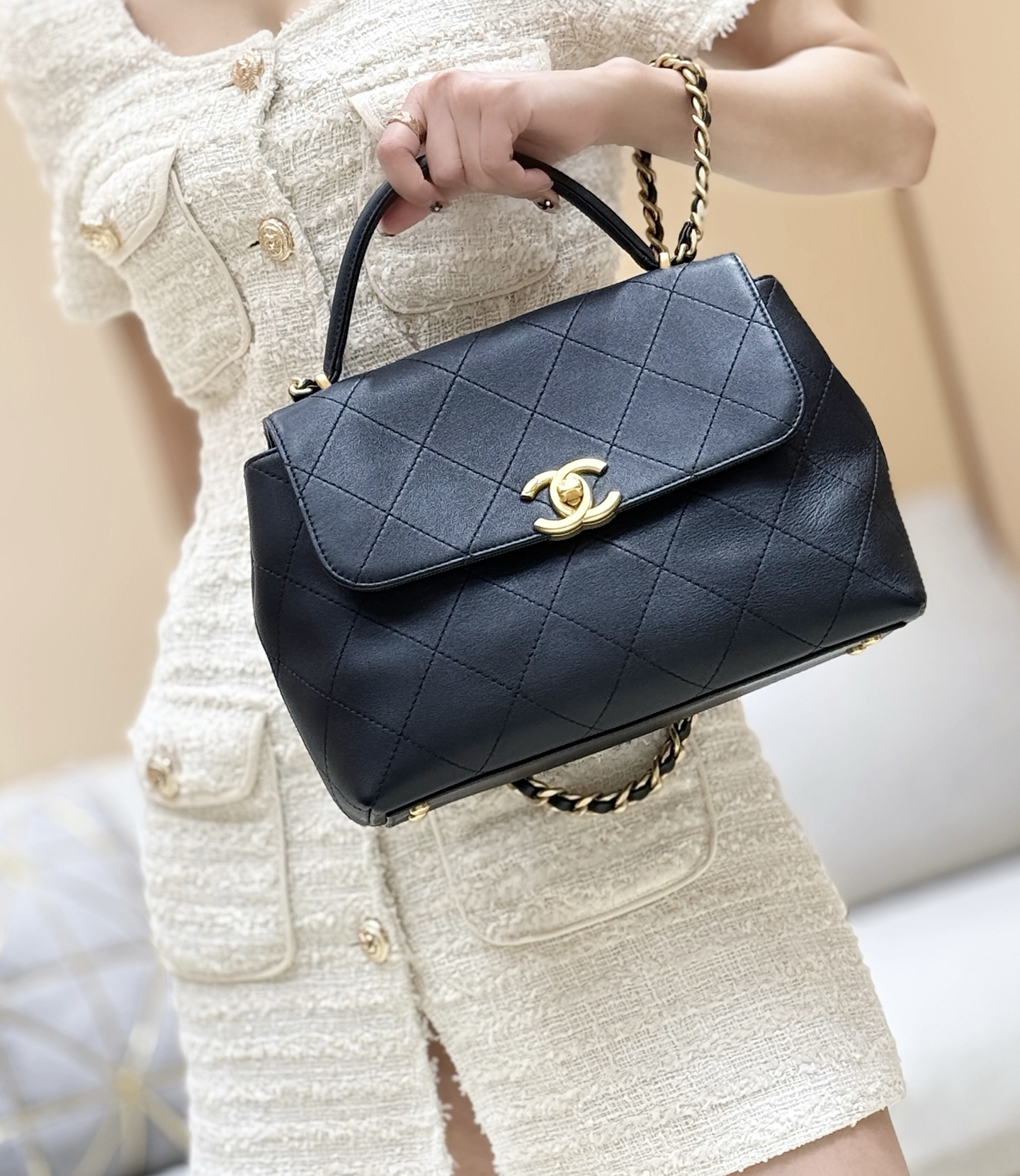 Chanel 25S Spring/Summer Collection Handle Briefcase AS5467 00148
