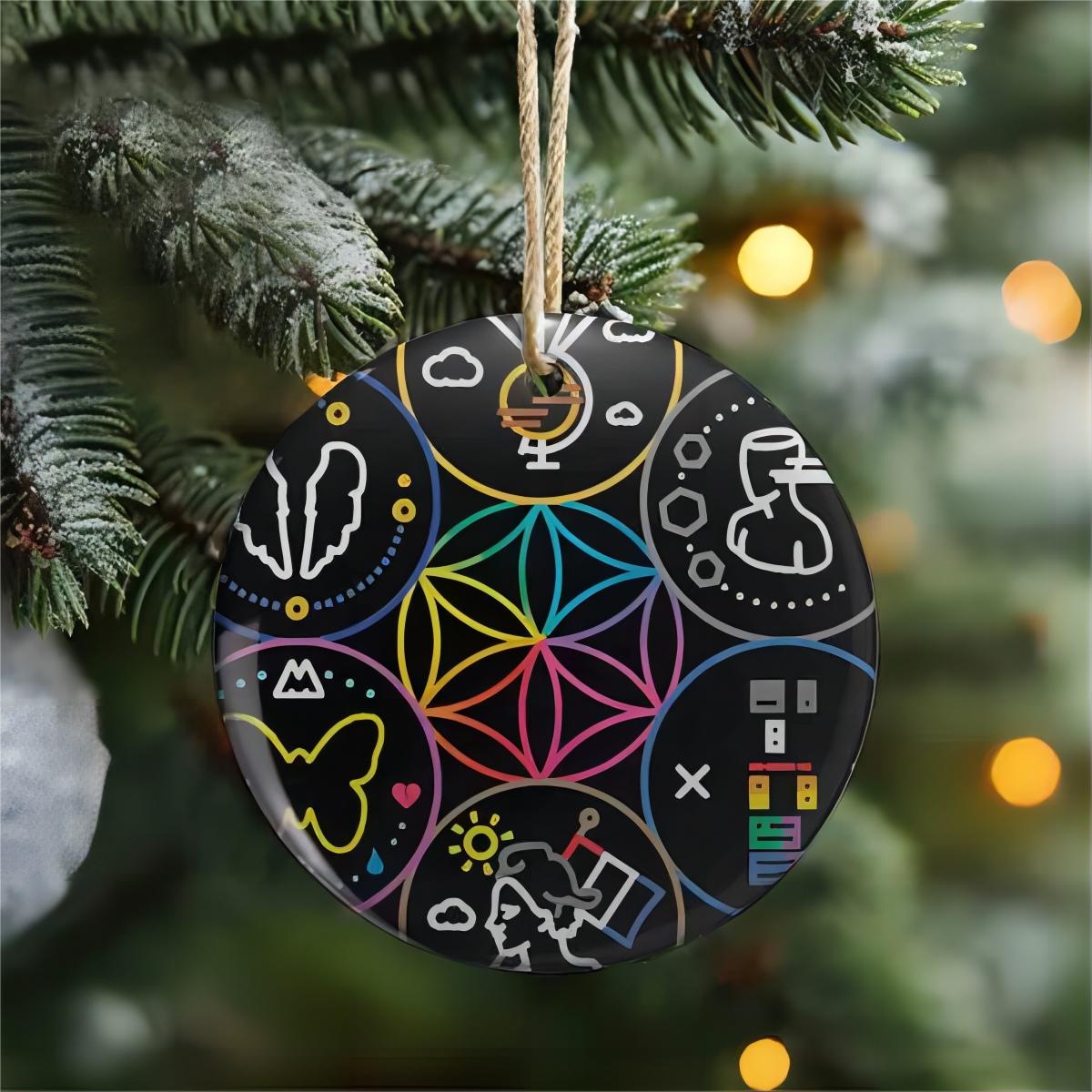 Coldplay Christmas Tree Ornament