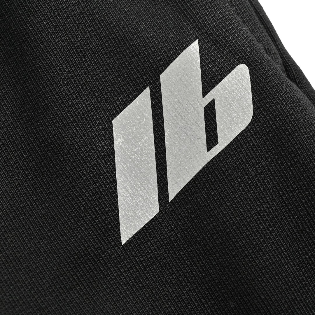 Balenciaga 24Fw IB reflective lettering trousers