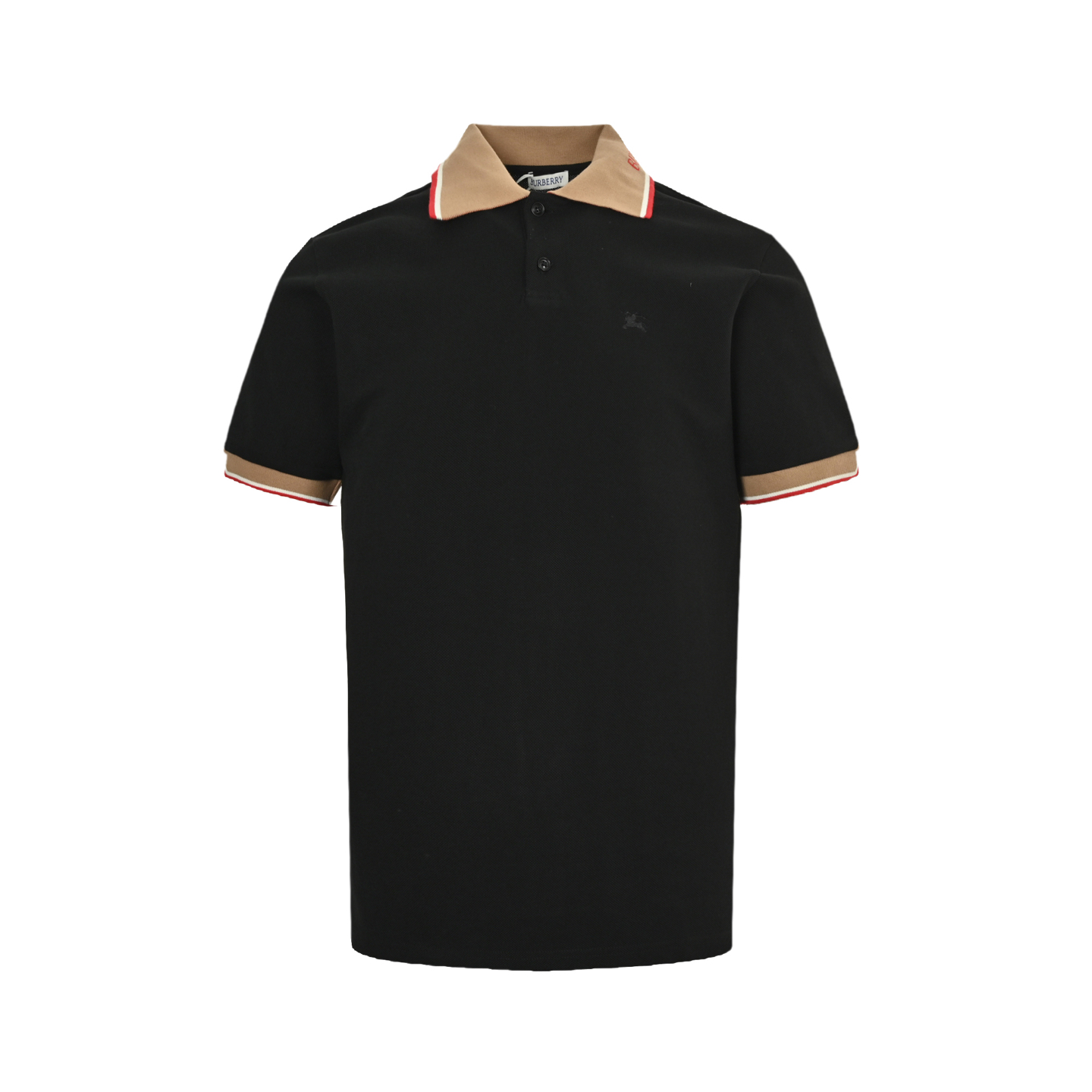 Burberry 25ss wheat ear warhorse embroidered Polo short sleeve