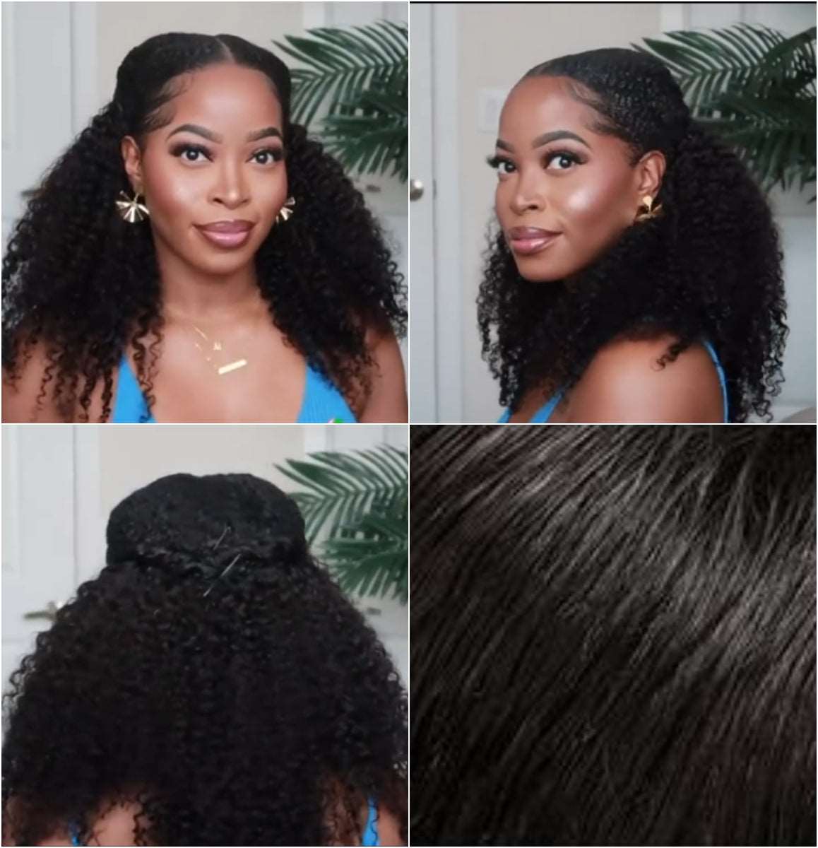 Luna 221 Afro Extra Long Curly Synthetic Hair Wig
