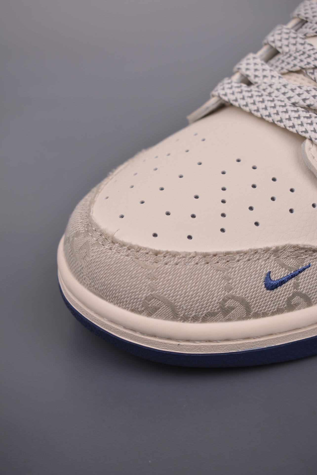 Gucci x Nike SB Dunk Low Esquisite Gucci white gray blue XX2025-801