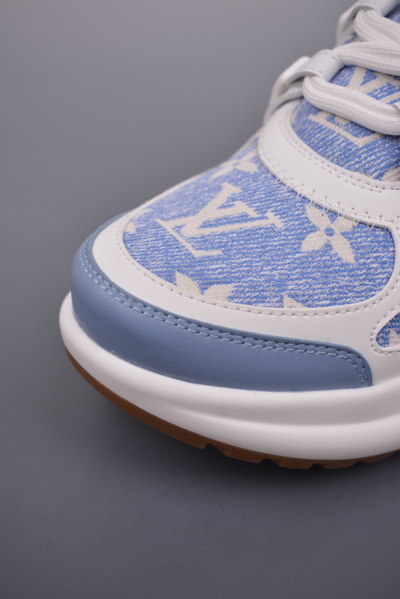 Louis Vuitton Archlight Sneakers Denim Blue Jacquard 1AC272