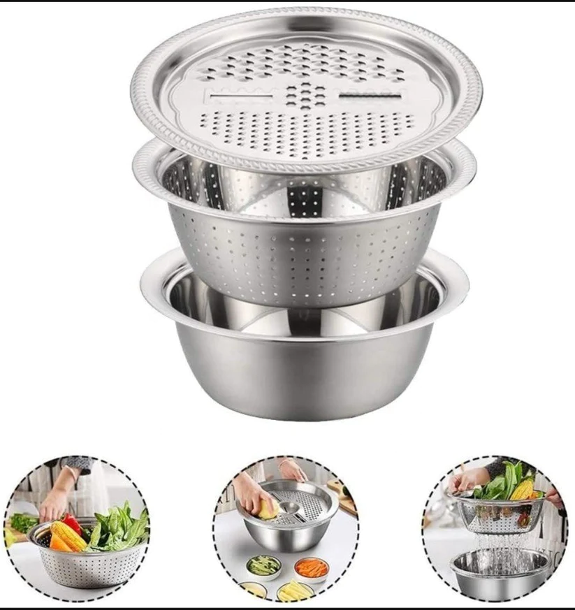 3 in 1 Kitchen Multipurpose Julienne Grater Salad Maker（🔥2024 new cartoon style）
