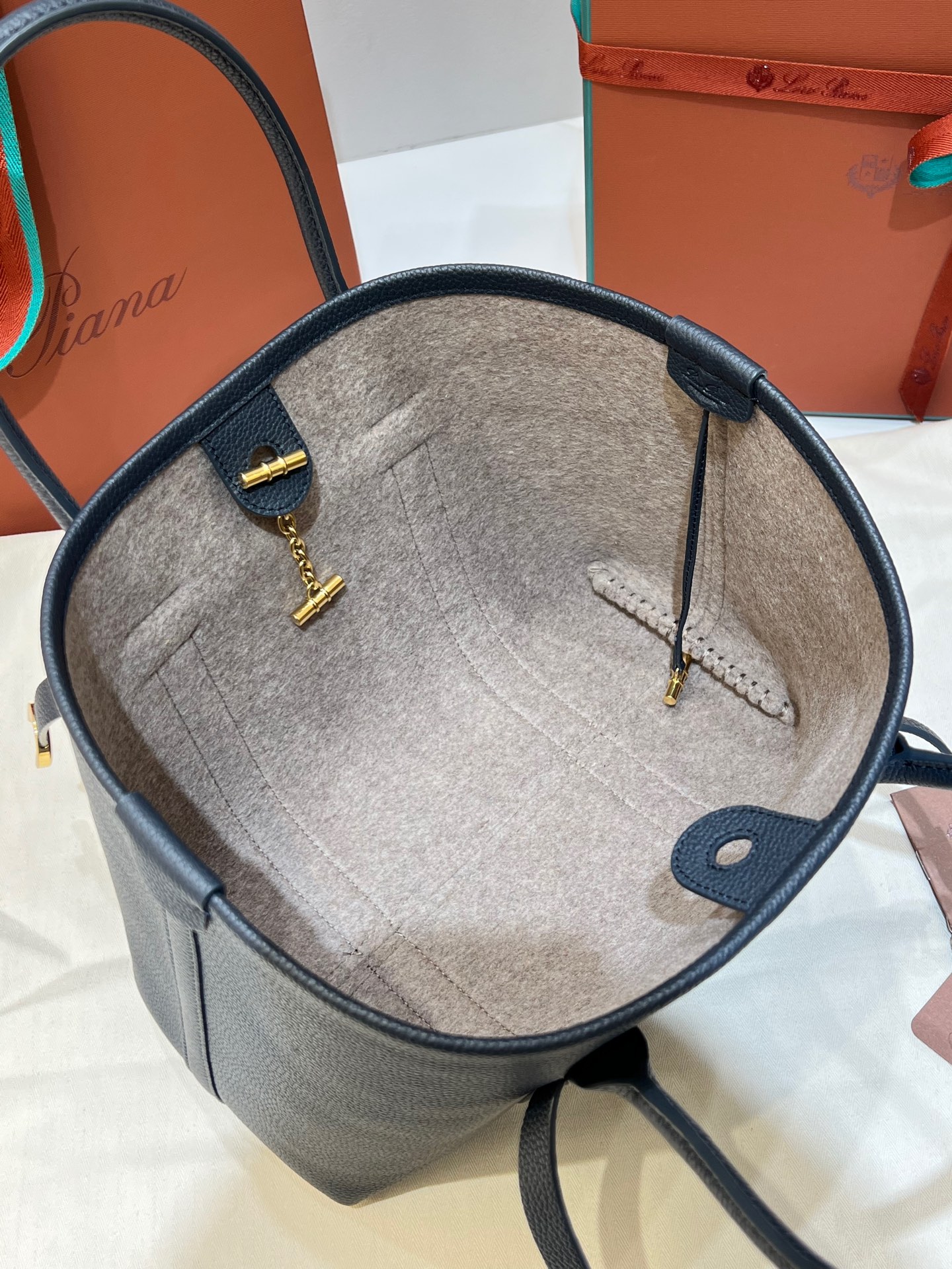 Loro Piana Ghiera Small Shopper