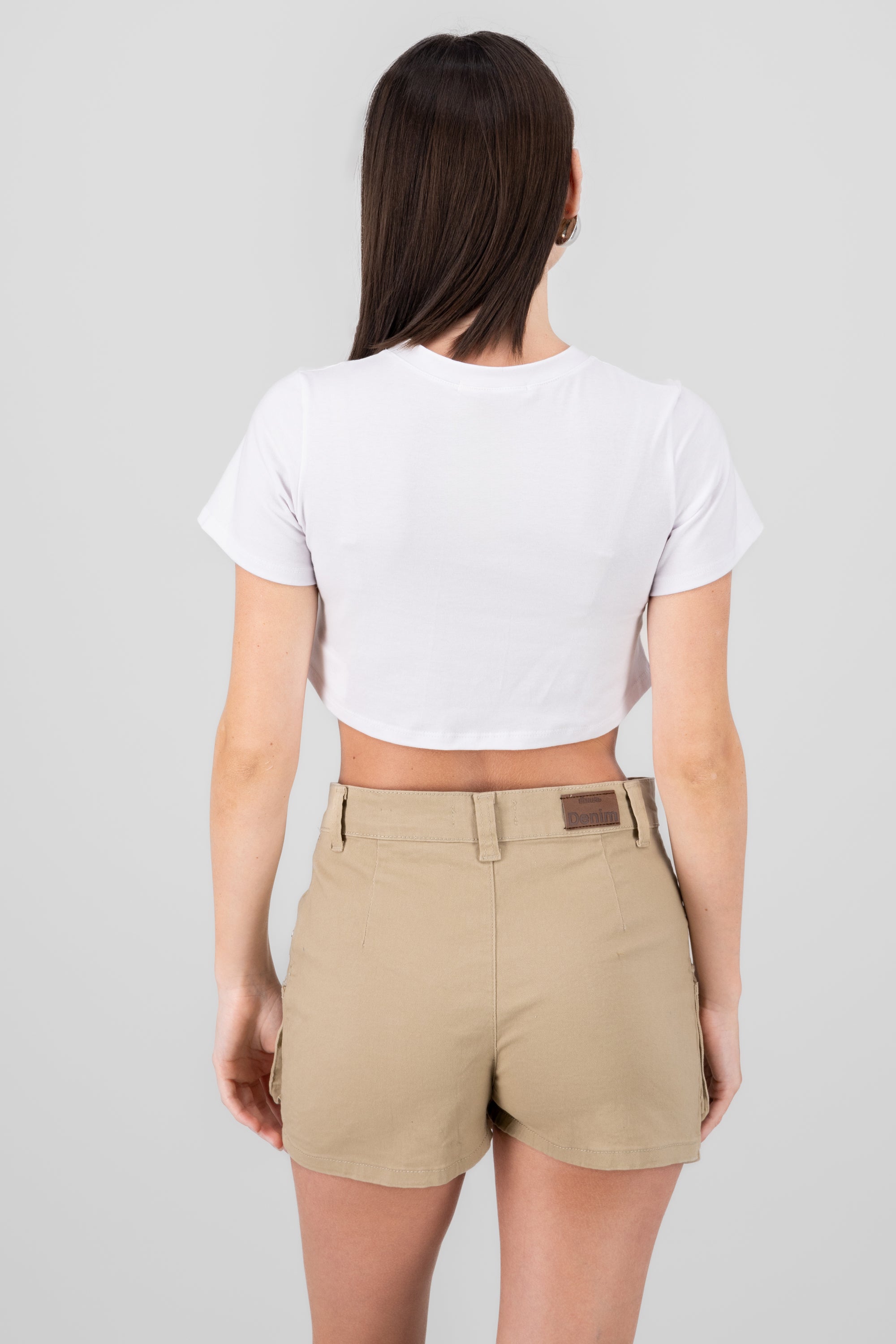 Cherry Print Crop Top