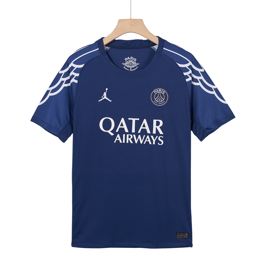 KVARATSKHELIA #7 PSG Football Jersey Fourth Away Custom Shirt 2024/25 - UCL