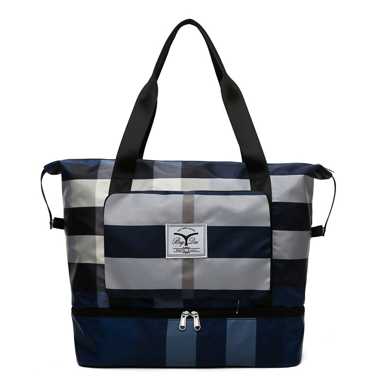 (🔥Last Day Promotion-SAVE 50% OFF) Summer/School opening Foldable Dry/Wet Separation Travel Bag-BUY 3 GET 15% OFF & FREE SHIPPING