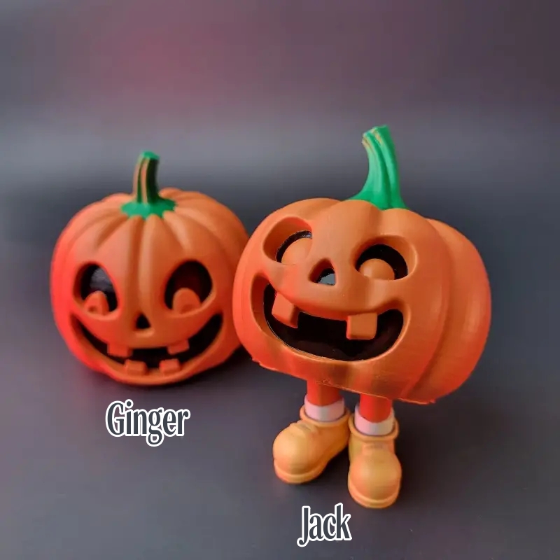 Happy Halloween Buddies:Jack and Ginger!