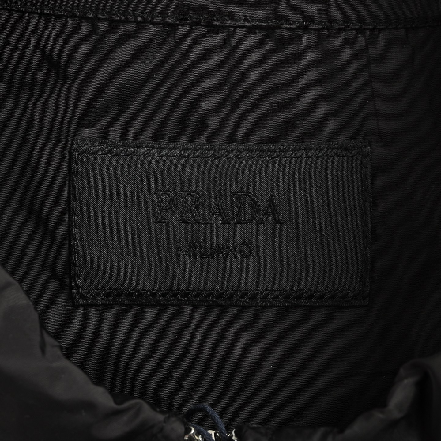 Prada 25ss recycled nylon work shirt