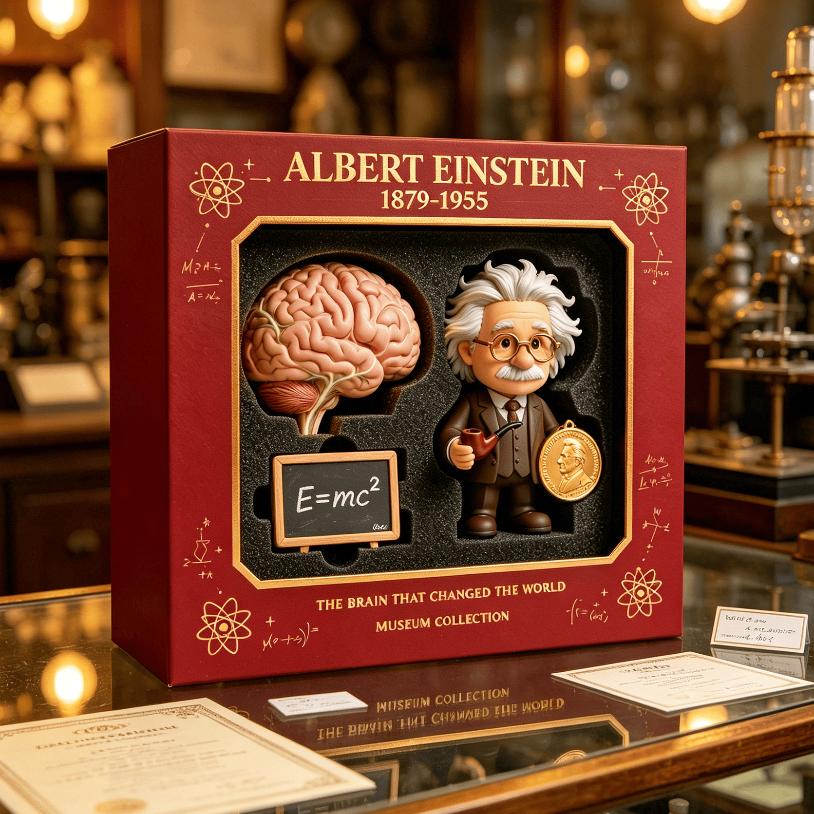 ✨ Albert Einstein: The Genius Who Changed The World Collectible Set