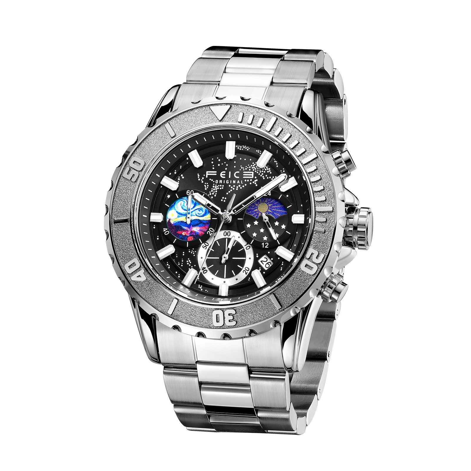 FK131 FEICE Watch Stunning Starry Sky Design