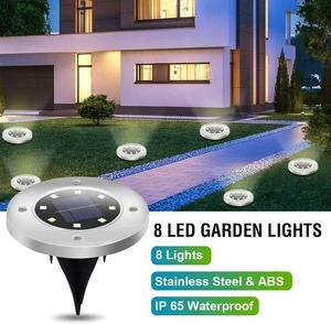 🐰EARLY EASTER PROMOTION🐰 -8 LED Solar Ground Lights
