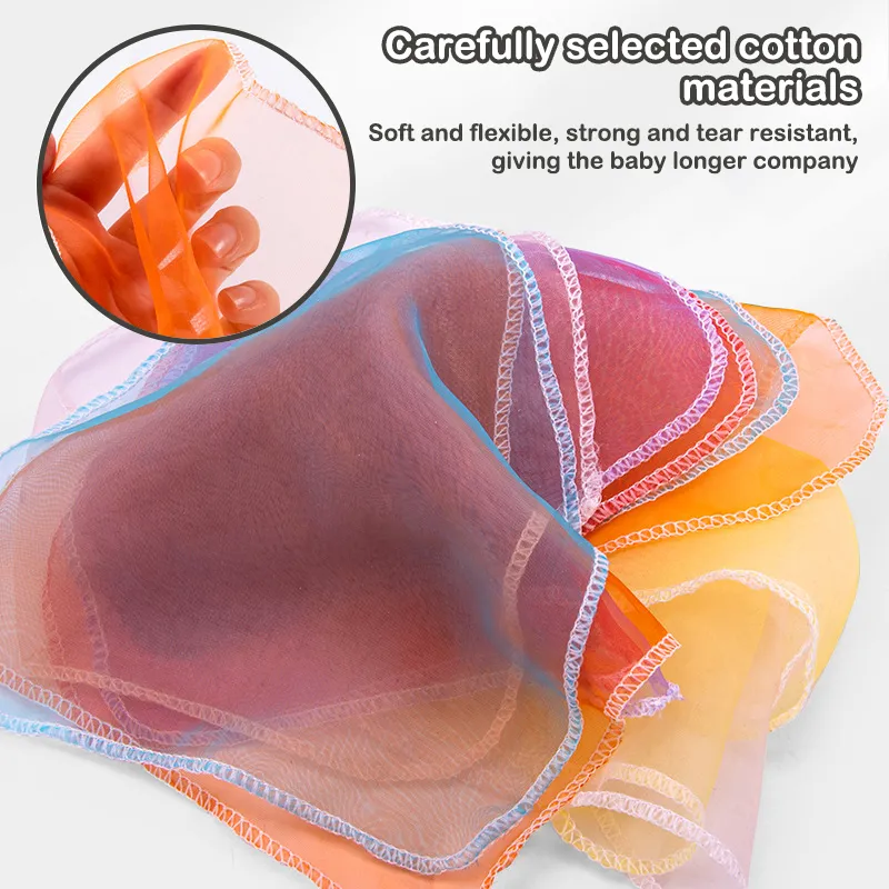 Montessori Sensory Tissue Box Baby Sensory Pull Toy-BUY 2 FREE SHIPPING