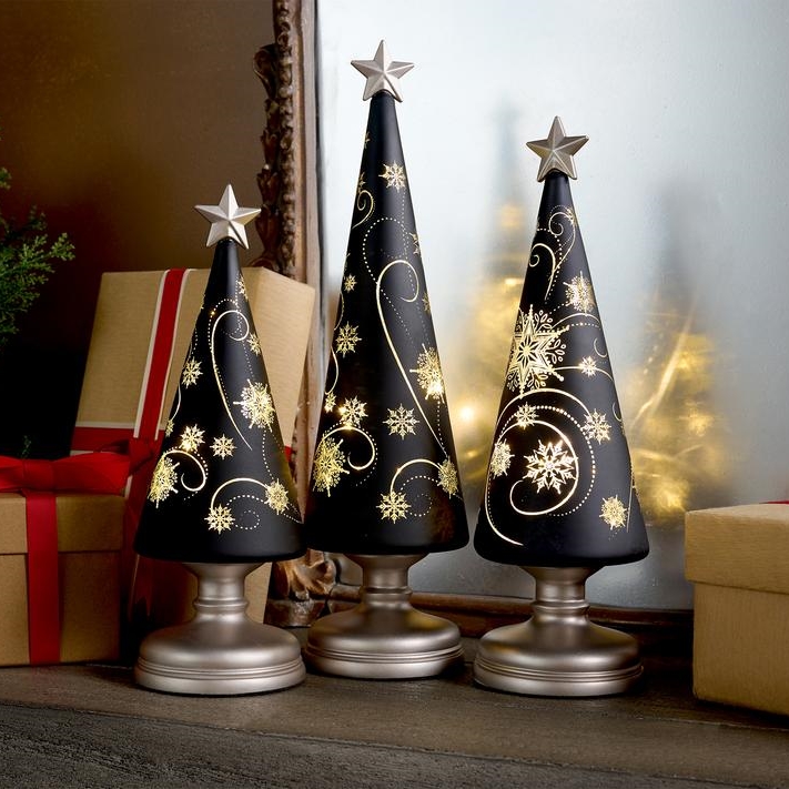 On Sale🔥Illuminated Swirling Snow Trees
