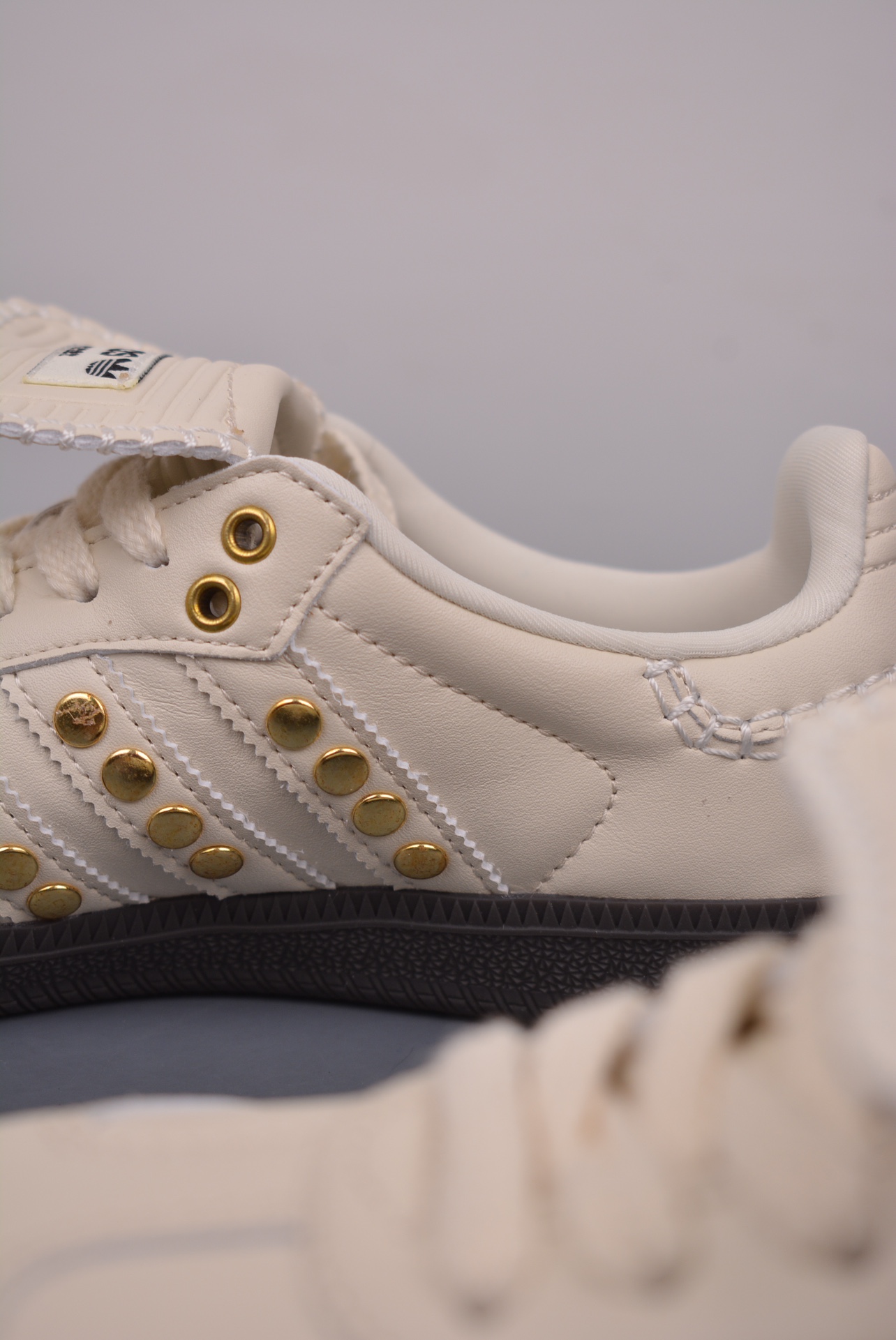 Wales Bonner x adidas Samba 2024 White and Black Rivets IG4304