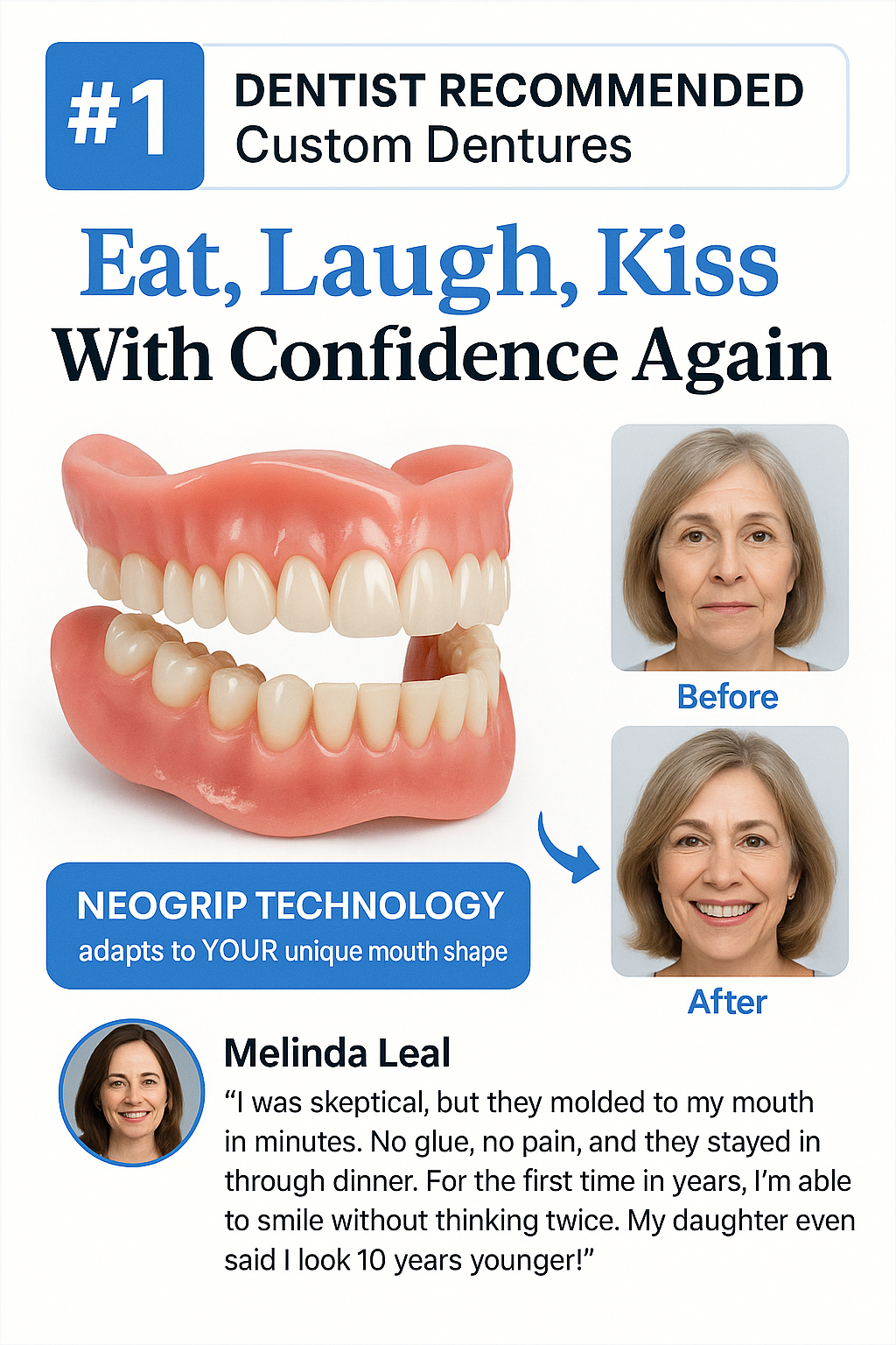 Tiktrove Adsorptive Denture