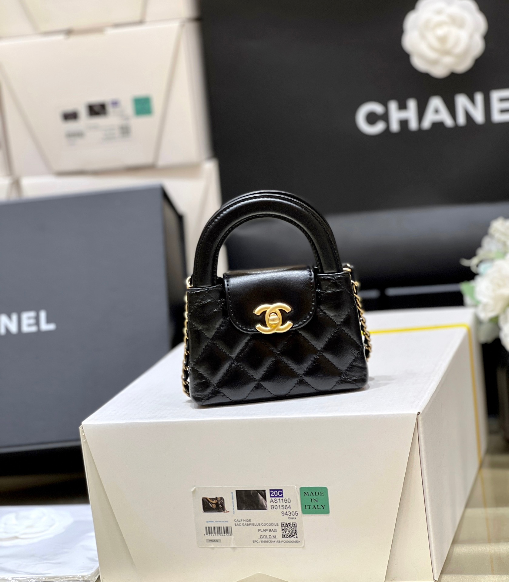 Chanel 23k Autumn Winter Collection Mini Kelly Bag AP3435