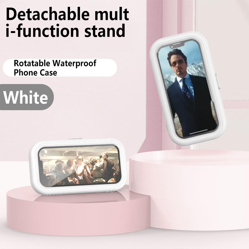 Bathroom Waterproof Foldable Rotating Adjustable Waterproof Phone Holder