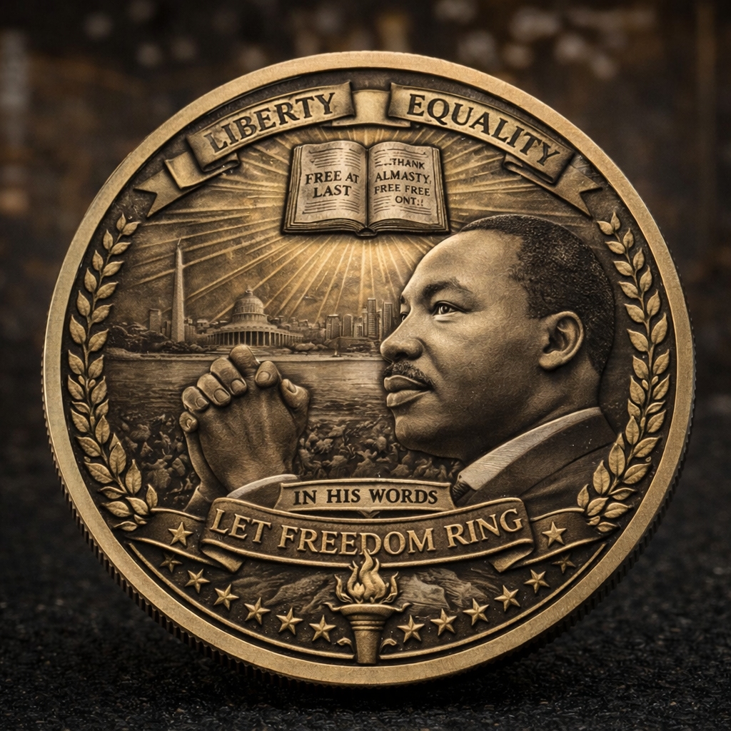 Martin Luther King Memorial Coin