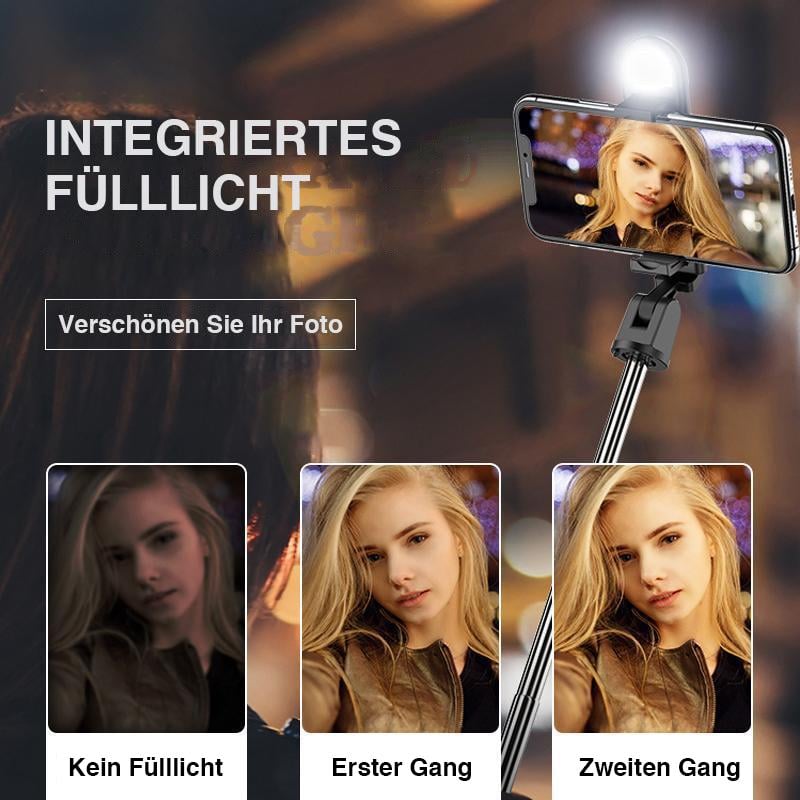 🎁✨Multifunktionaler kabelloser Bluetooth-Selfie-Stick📸