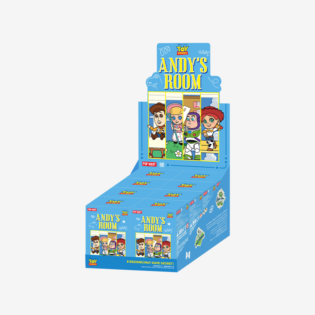 POP MART Toy Story: Andy's Room Series Scene Sets [1 Blind Box]