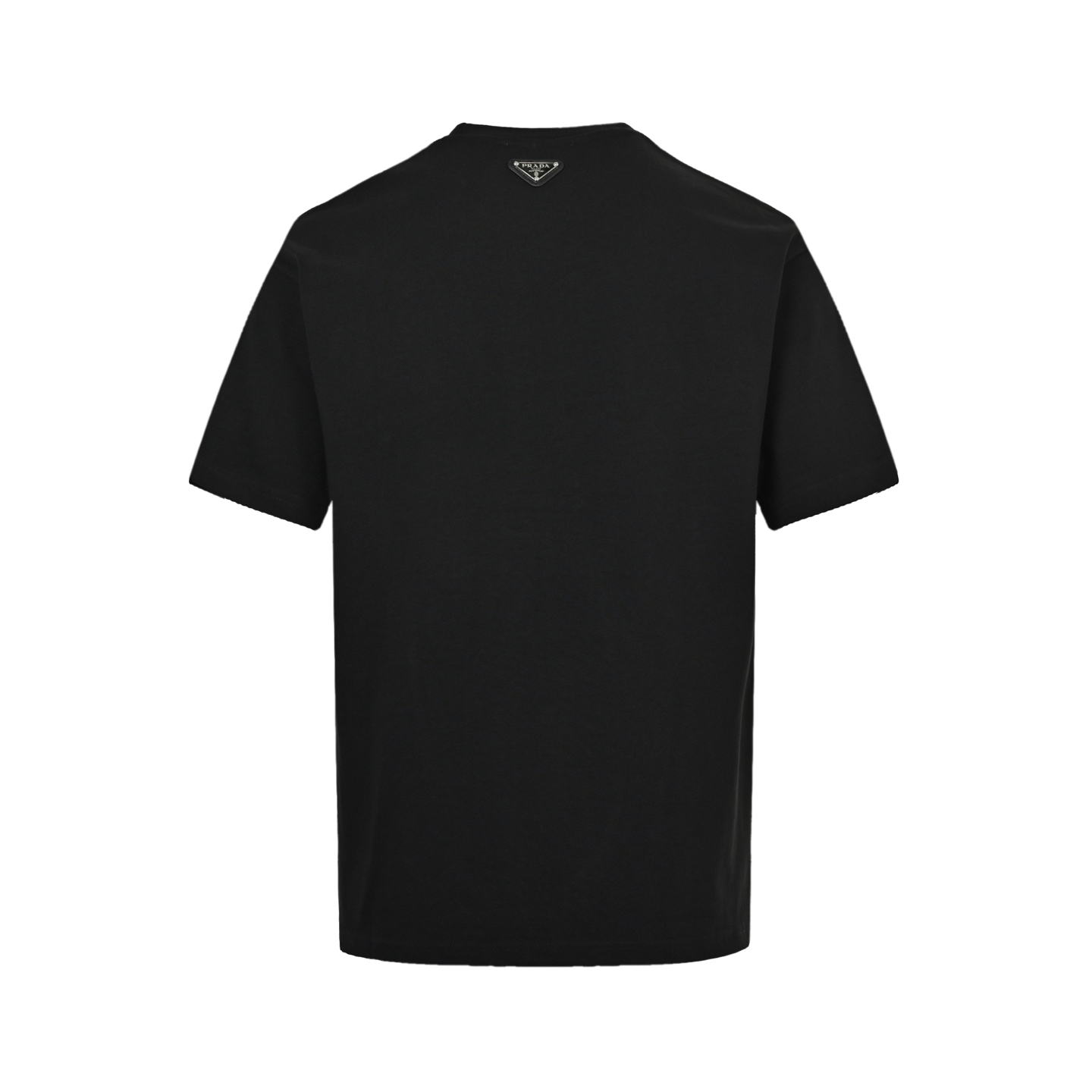 Prada 25ss anchor triangle print short sleeve