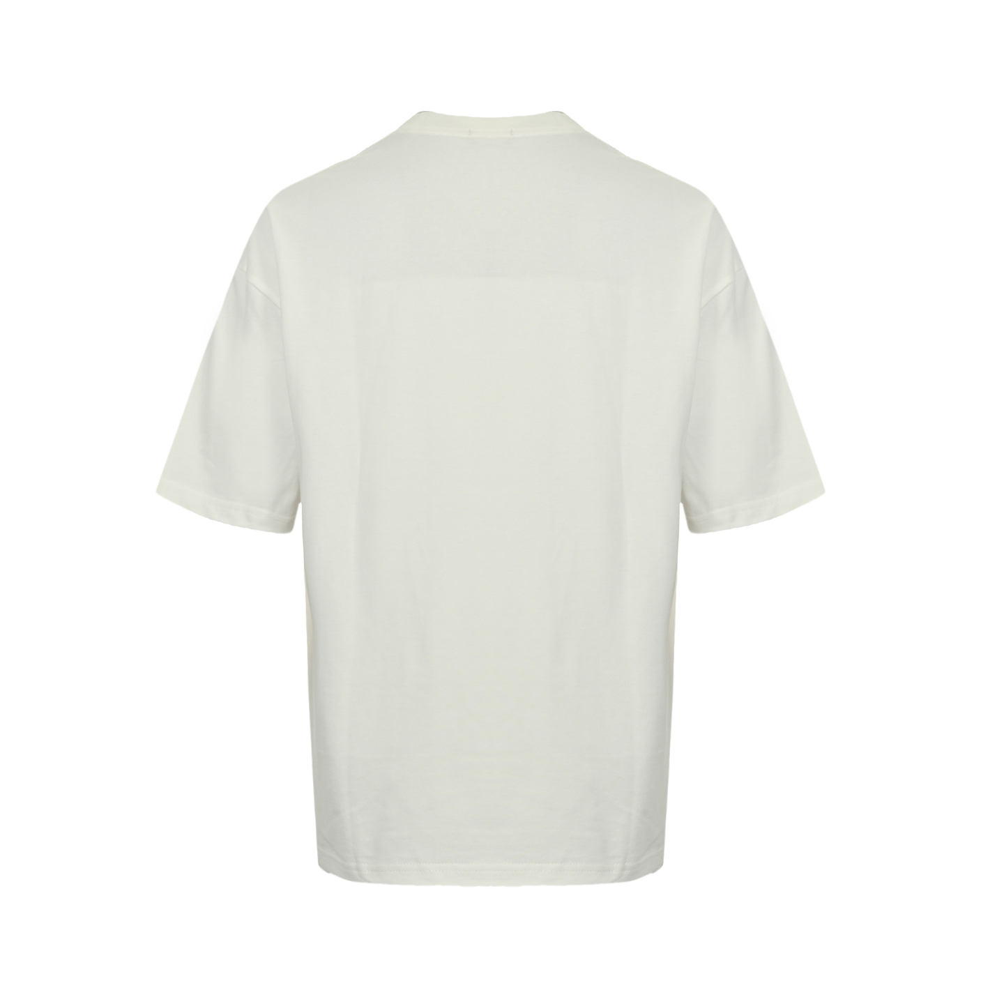 Fendi 25ss short-sleeved shirt with hem label embroidery