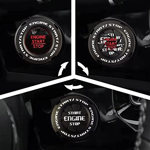 (🔥Last Day Promotion-SAVE 65% OFF)🚗Car Interior Universal Rotating Push to Start Covers for Car and Some Motorcycle🌟-BUY 2 GET 1 FREE