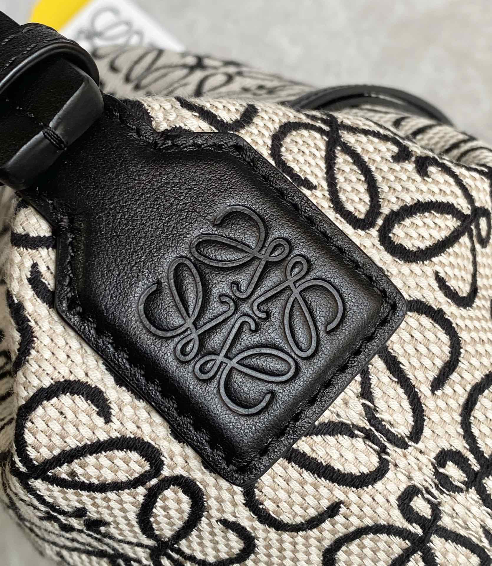 Loewe Cubi Embroidered Underarm Bag 0168