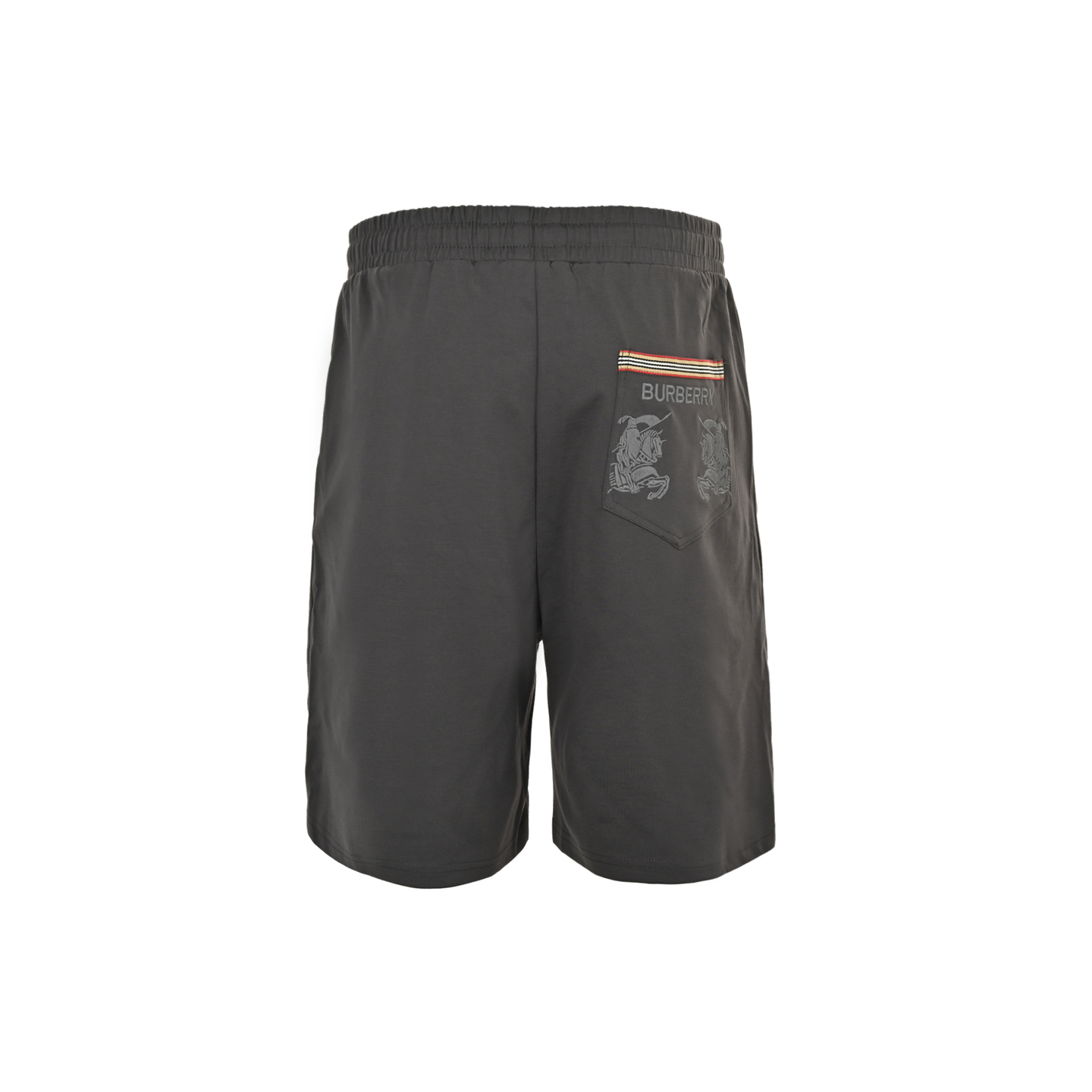 Burberry 25ss Warhorse Embroidered Back Pocket Print Shorts