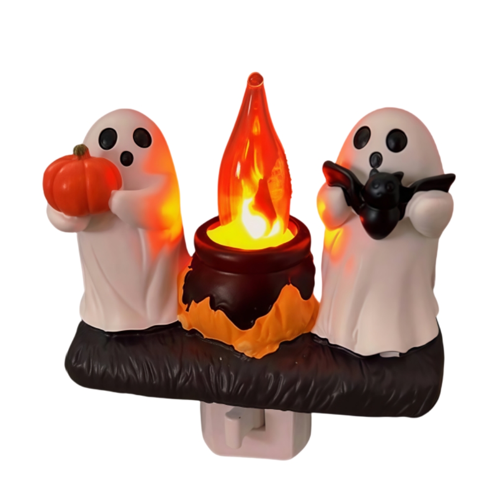 💥ON SALE💥Cute Ghost Pumpkin Bats Campfire Night Light